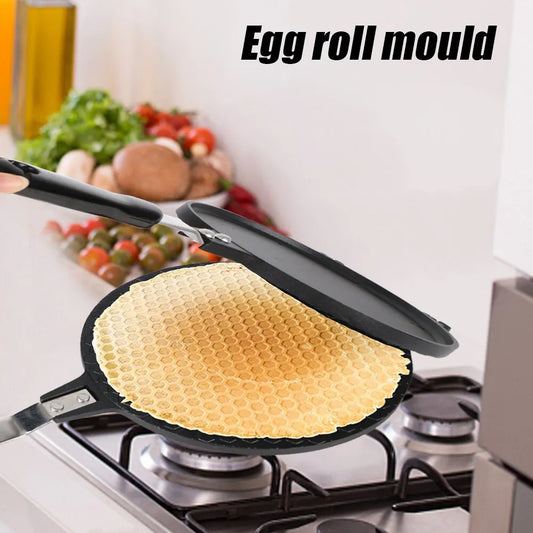 Egg Roll Baking Pan Waffles for The Baking Pan Cake Ice Cream Cone Maker Bakeware Non-Stick Omelet Mold