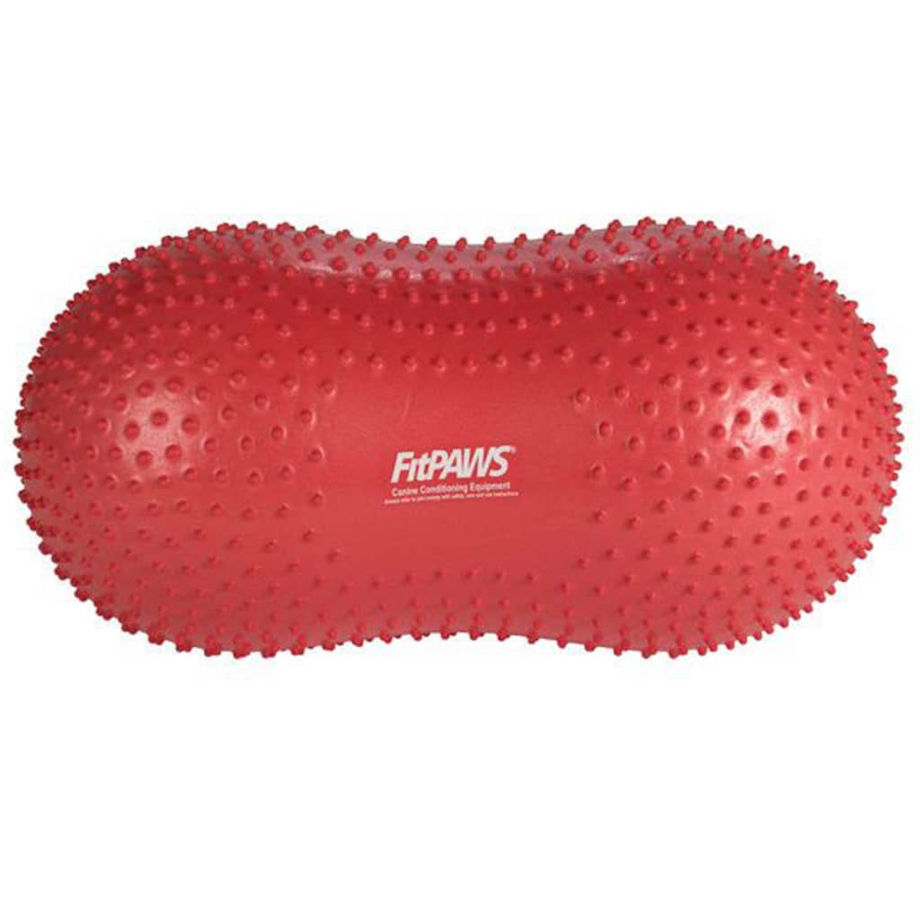 FitPAWS Dierenbalansplatform Trax Peanut 50 cm rood