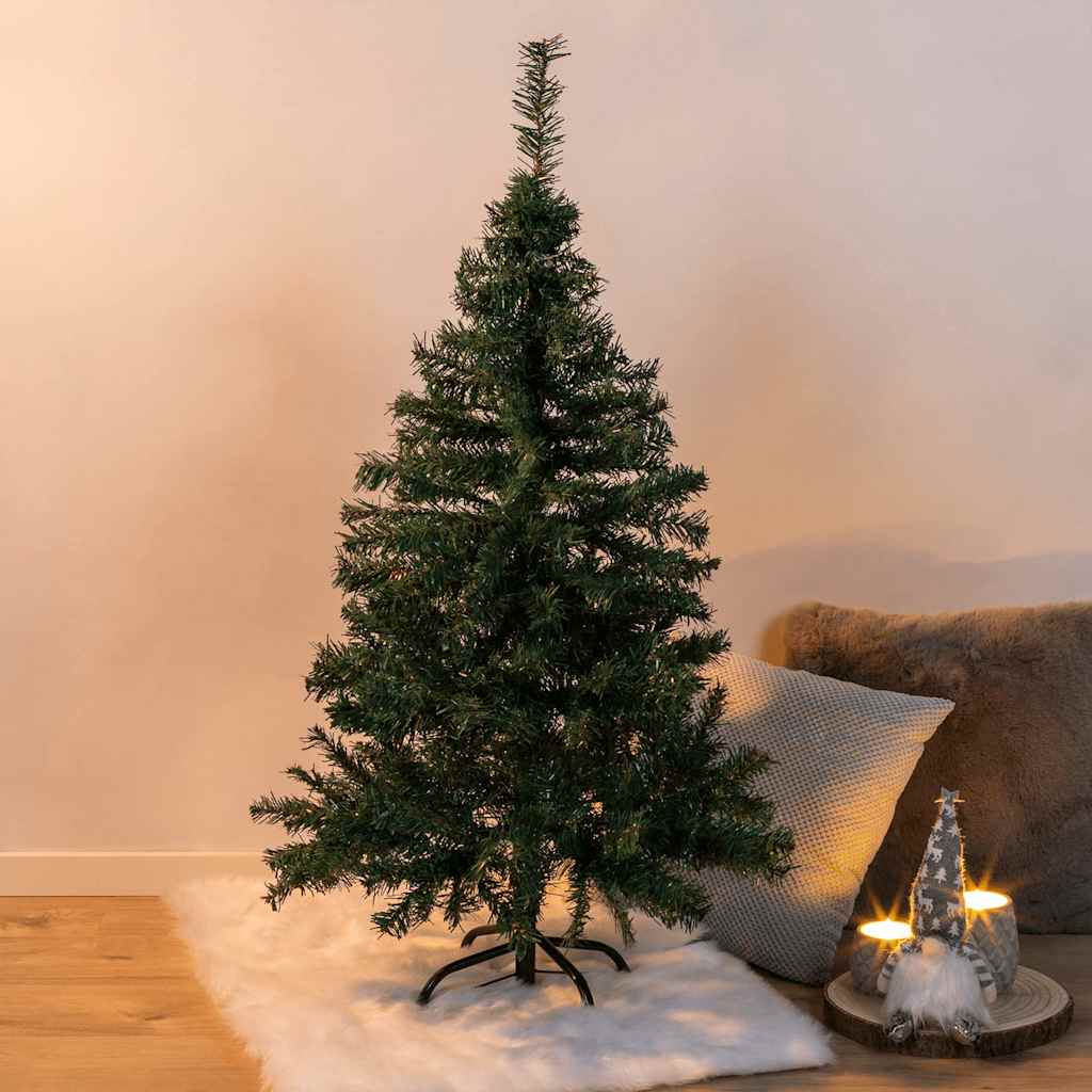 HI Kerstboom met metalen standaard 120 cm groen