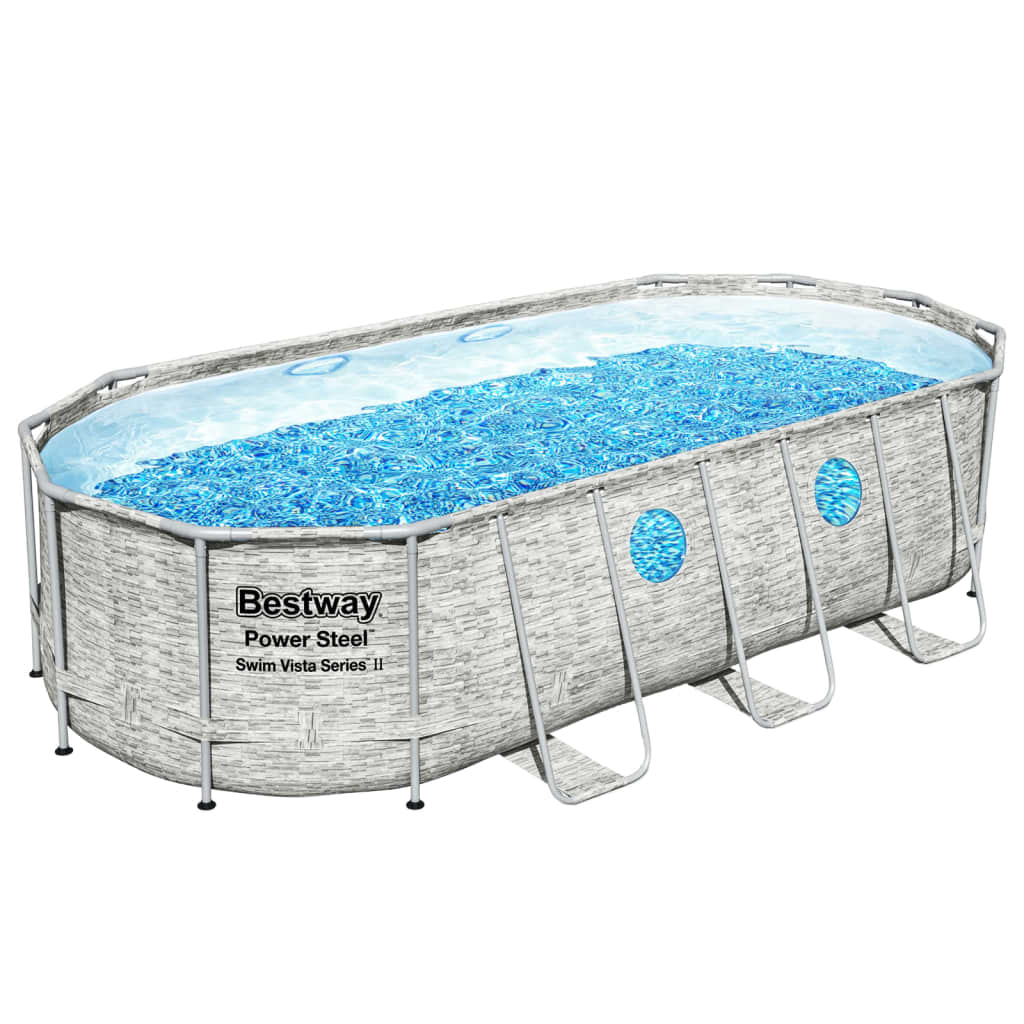 Bestway Zwembadset Power Steel Swim Vista Series 549x274x122 cm