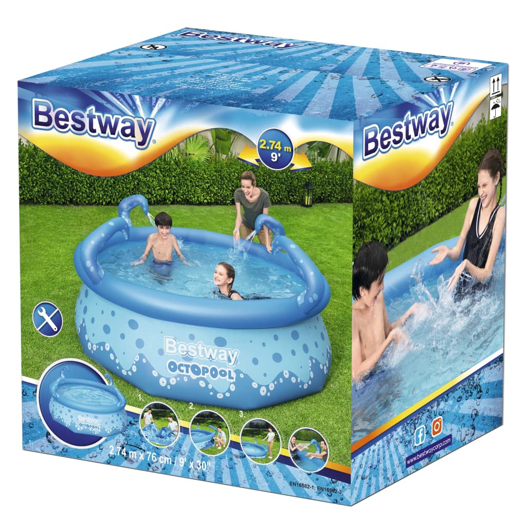 Bestway Easy Set Zwembad OctoPool 274x76 cm