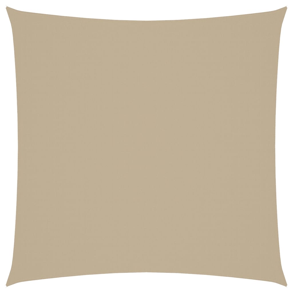 Zonnescherm vierkant 2x2 m oxford stof beige