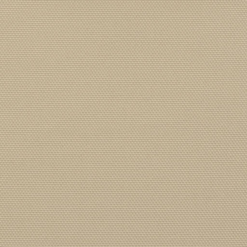 Zonnescherm driehoekig 3,6x3,6x3,6 m oxford stof beige