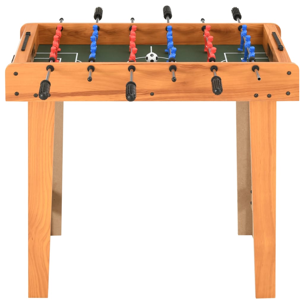 Voetbaltafel mini 69x37x62 cm esdoorn