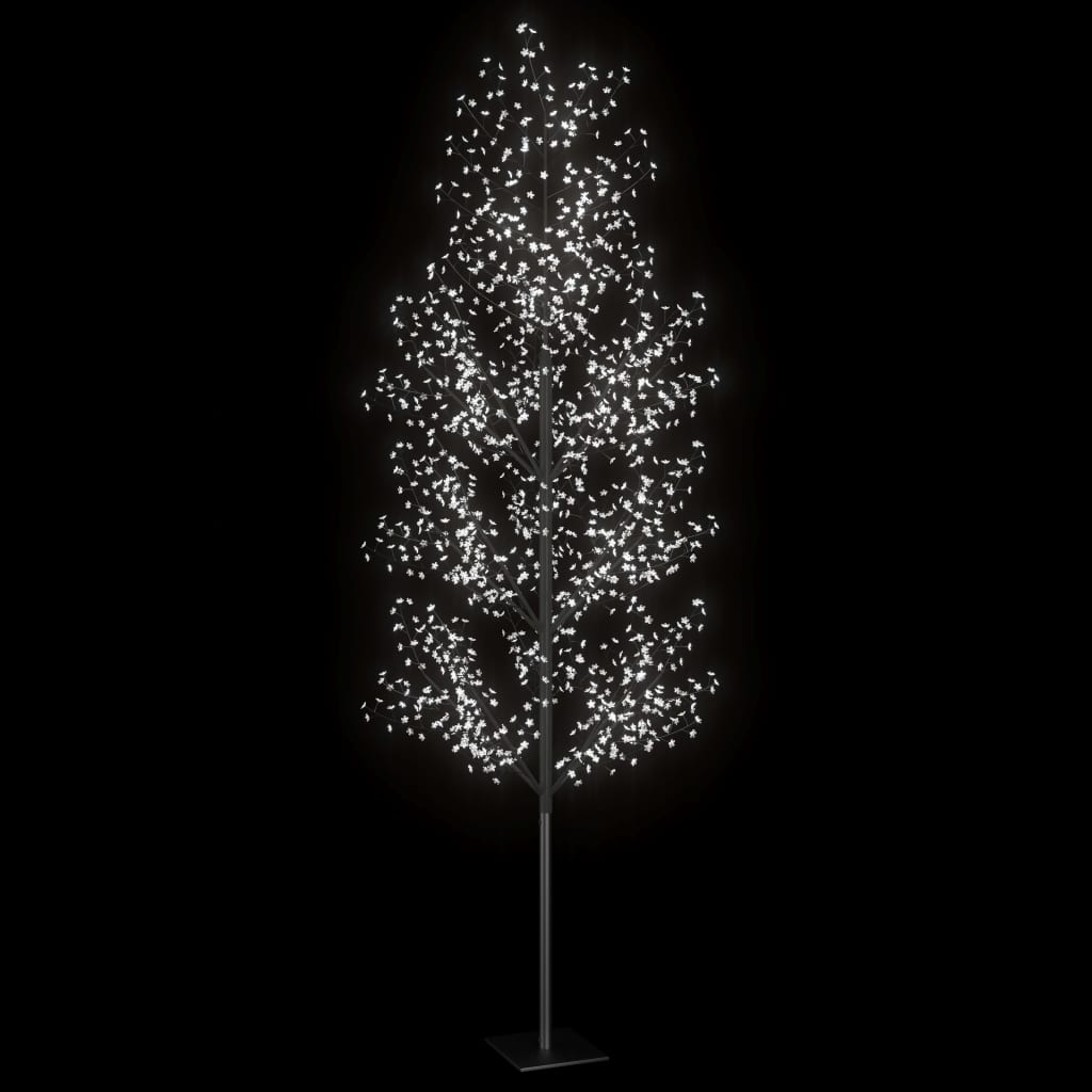 Kerstboom 1200 LED's koudwit licht kersenbloesem 400 cm