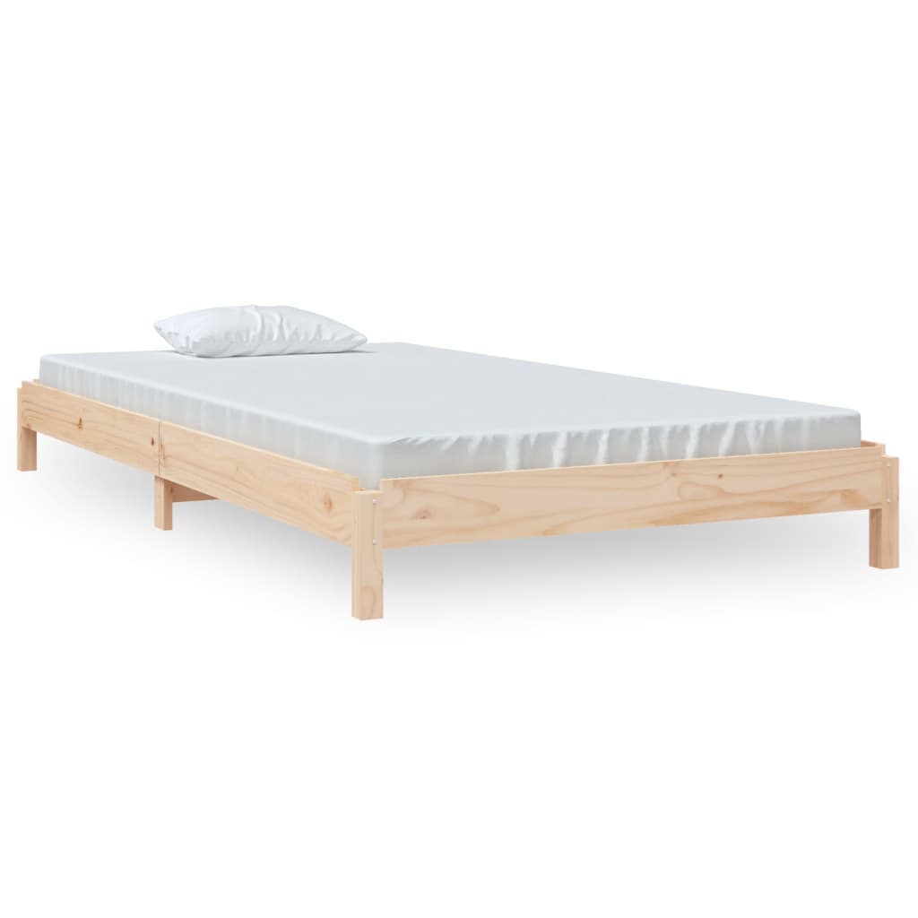 Bed stapelbaar 90x200 cm massief grenenhout