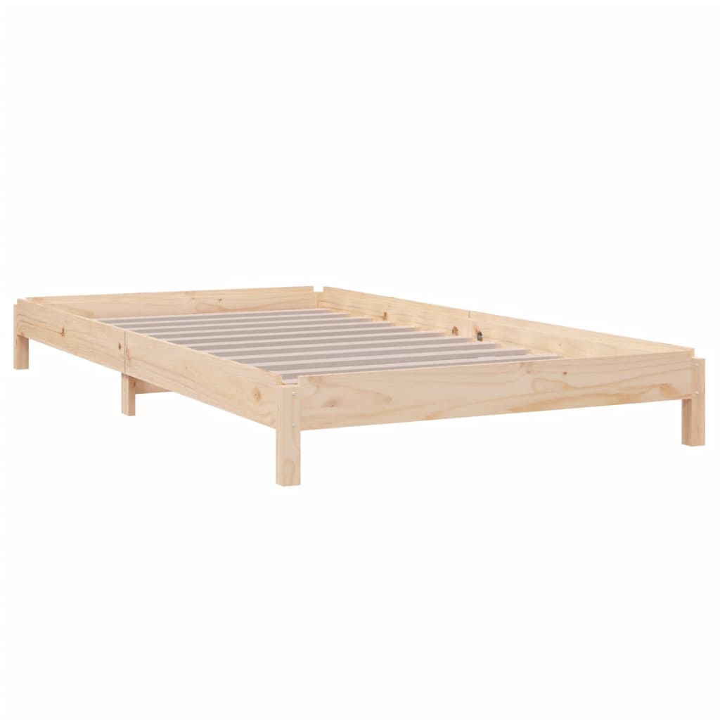 Bed stapelbaar 90x200 cm massief grenenhout