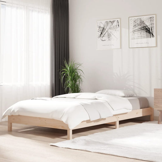 Bed stapelbaar 90x200 cm massief grenenhout