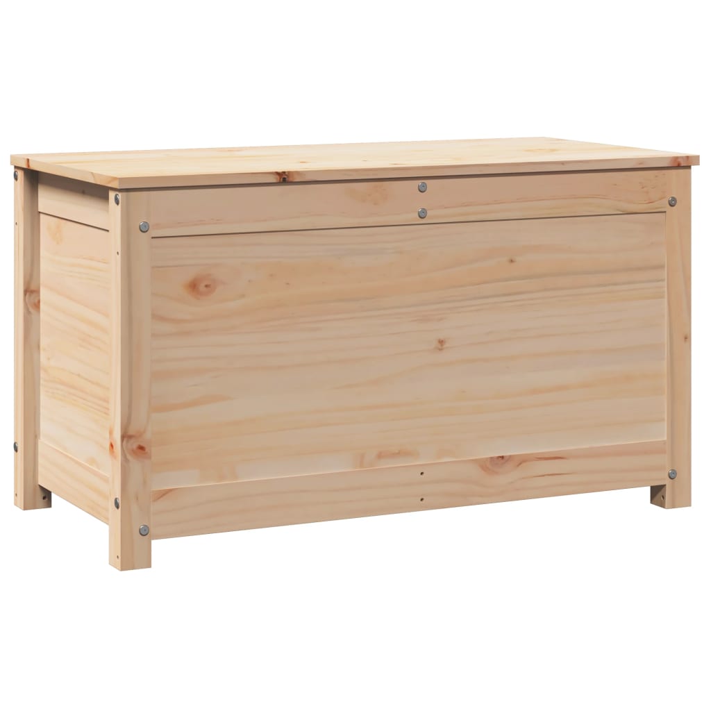 Opbergbox 80x40x45,5 cm massief grenenhout