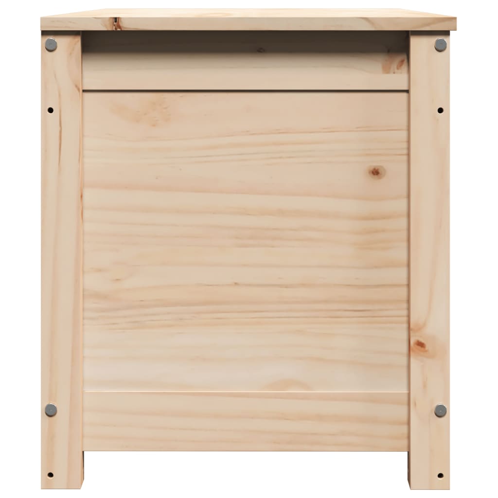 Opbergbox 80x40x45,5 cm massief grenenhout