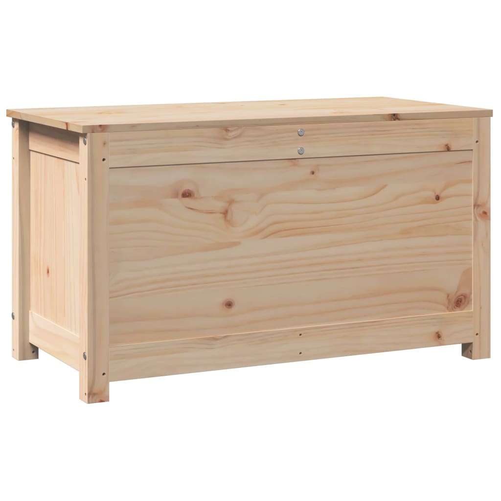 Opbergbox 80x40x45,5 cm massief grenenhout