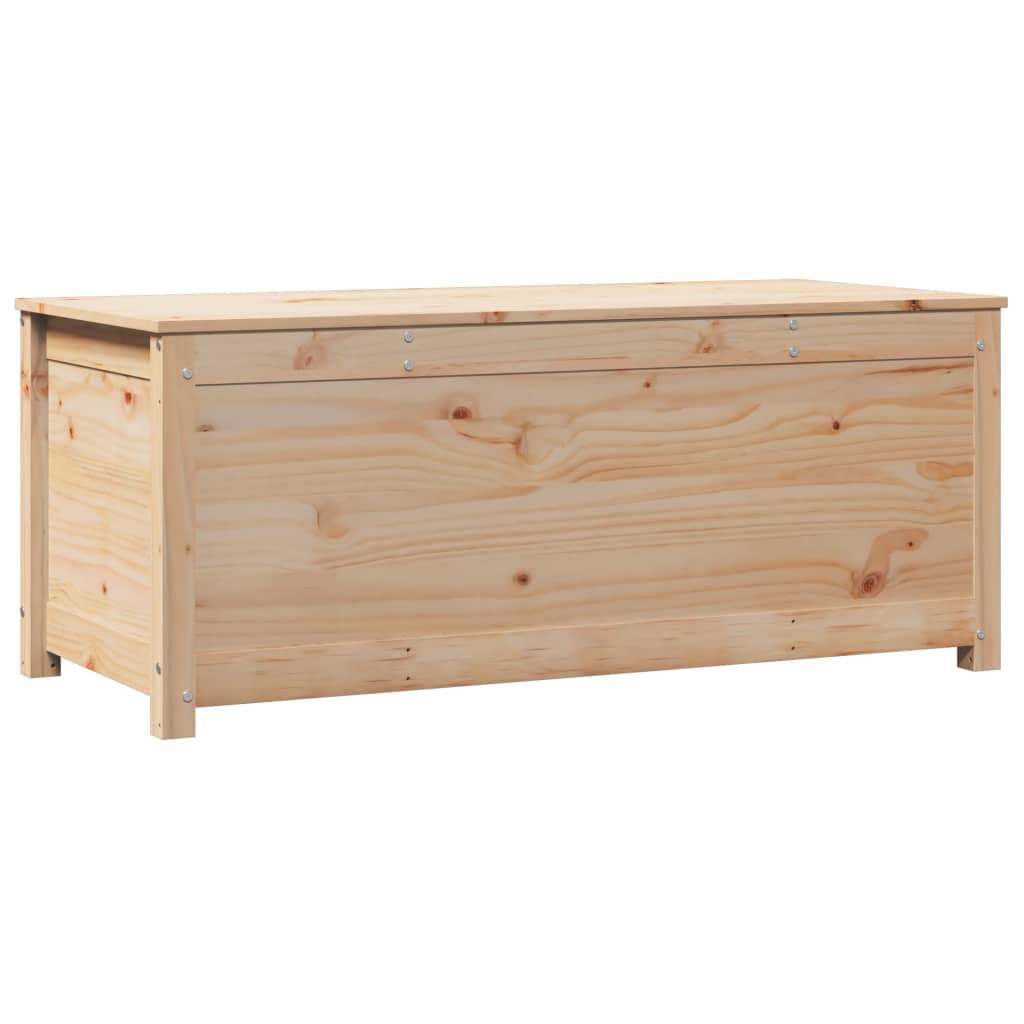 Opbergbox 110x50x45,5 cm massief grenenhout