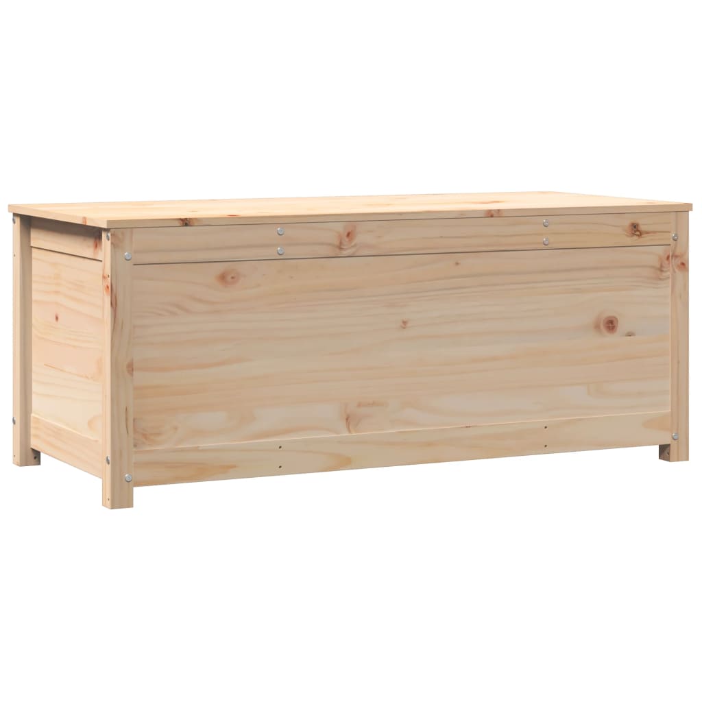 Opbergbox 110x50x45,5 cm massief grenenhout