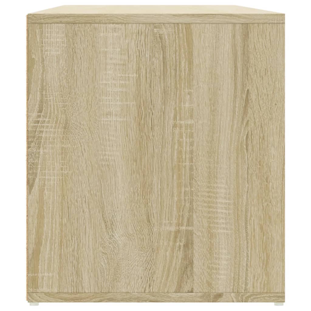 Hoekkast 160x40x45 cm bewerkt hout sonoma eikenkleurig