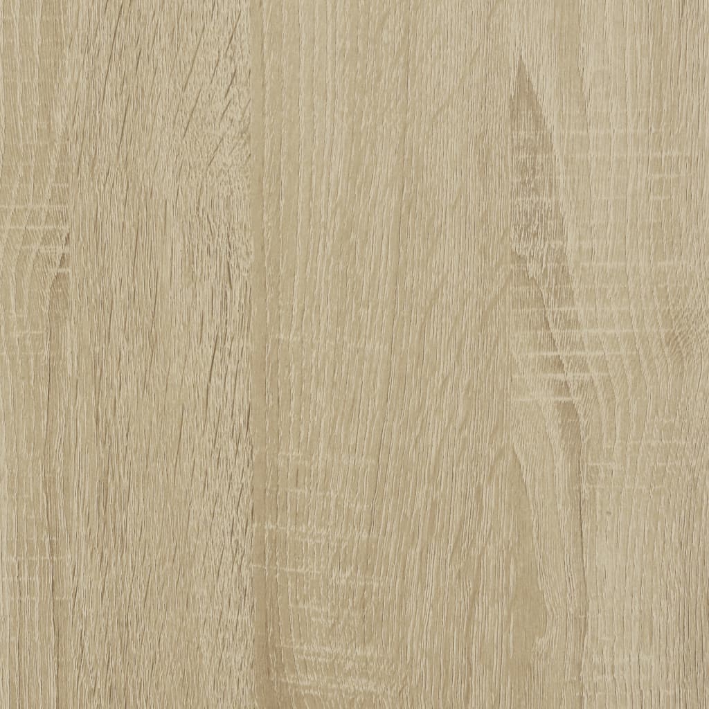 Hoekkast 200x40x45 cm bewerkt hout sonoma eikenkleurig