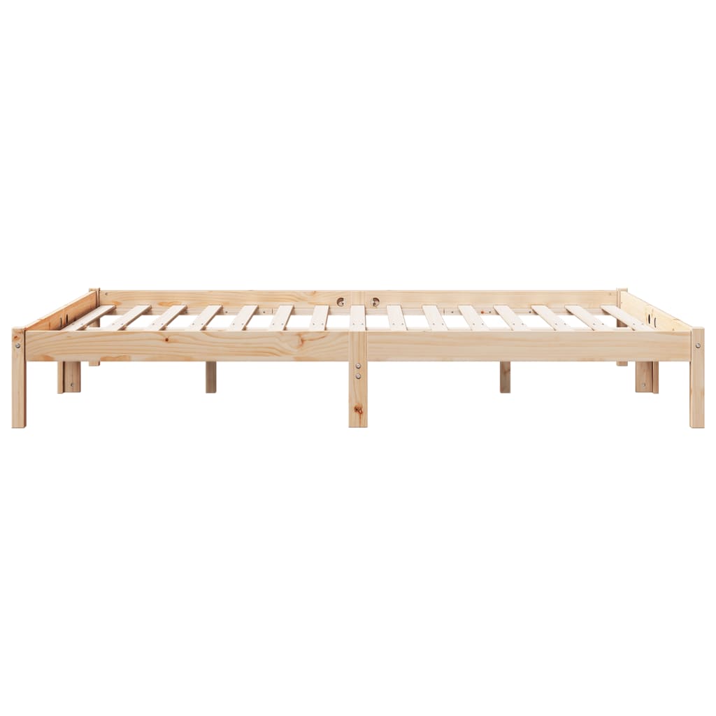 Bedframe extra lang zonder matras massief grenenhout 140x210 cm