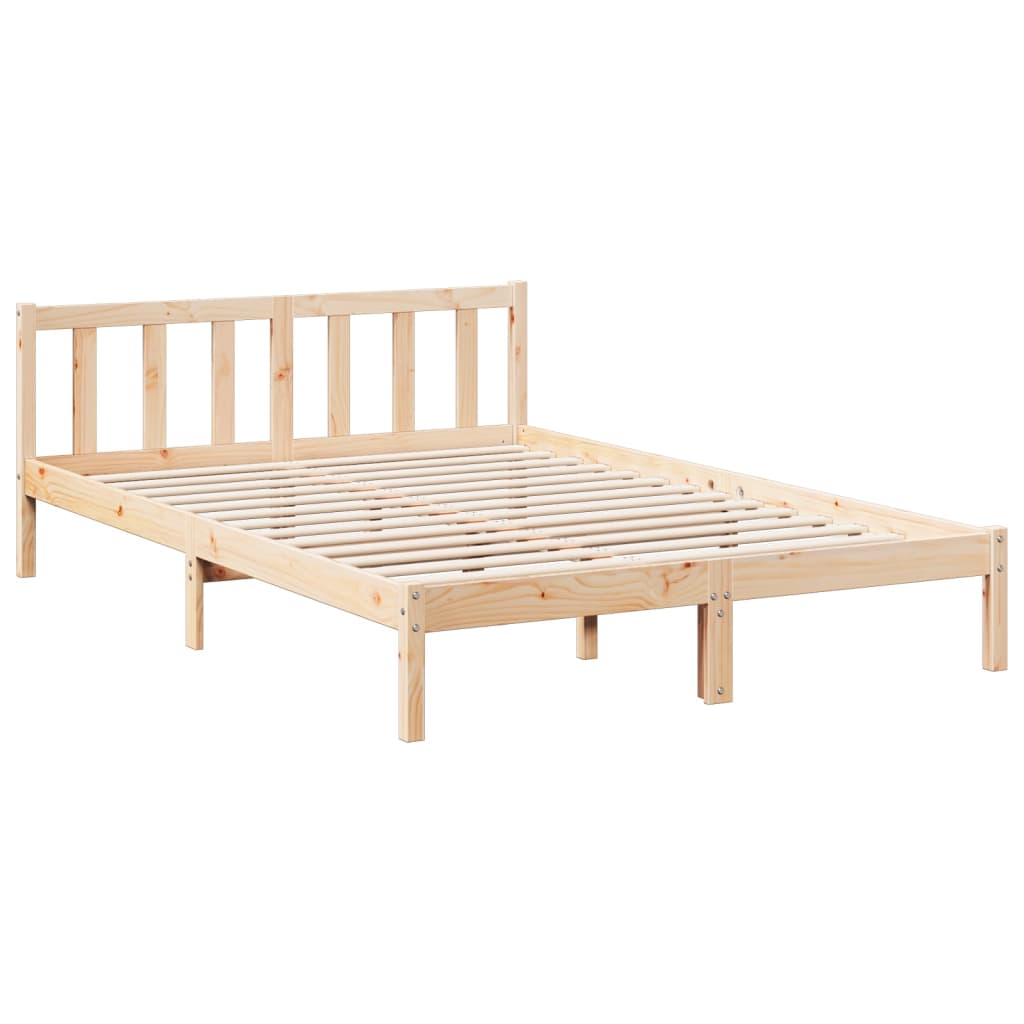 Bedframe extra lang zonder matras massief grenenhout 140x210 cm