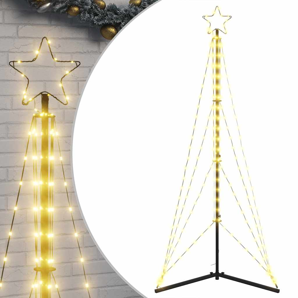 Kerstboomverlichting 363 warmwitte LED's 180 cm