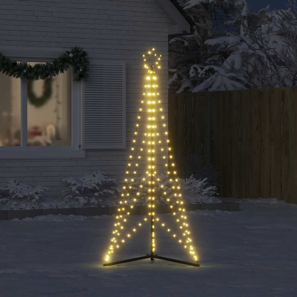 Kerstboomverlichting 363 warmwitte LED's 180 cm