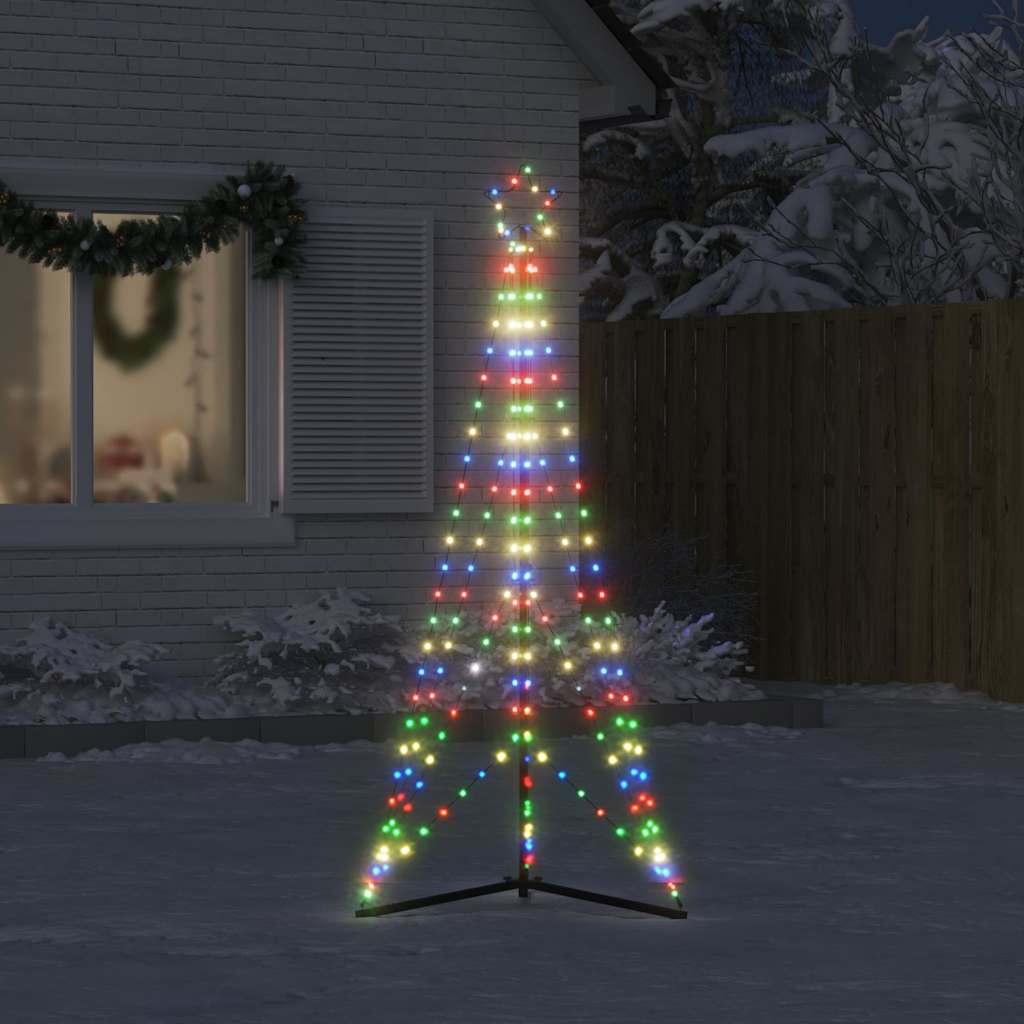 Kerstboomverlichting 363 kleurrijke LED's 180 cm