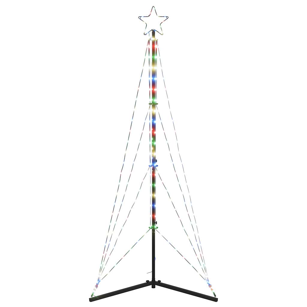 Kerstboomverlichting 363 kleurrijke LED's 180 cm