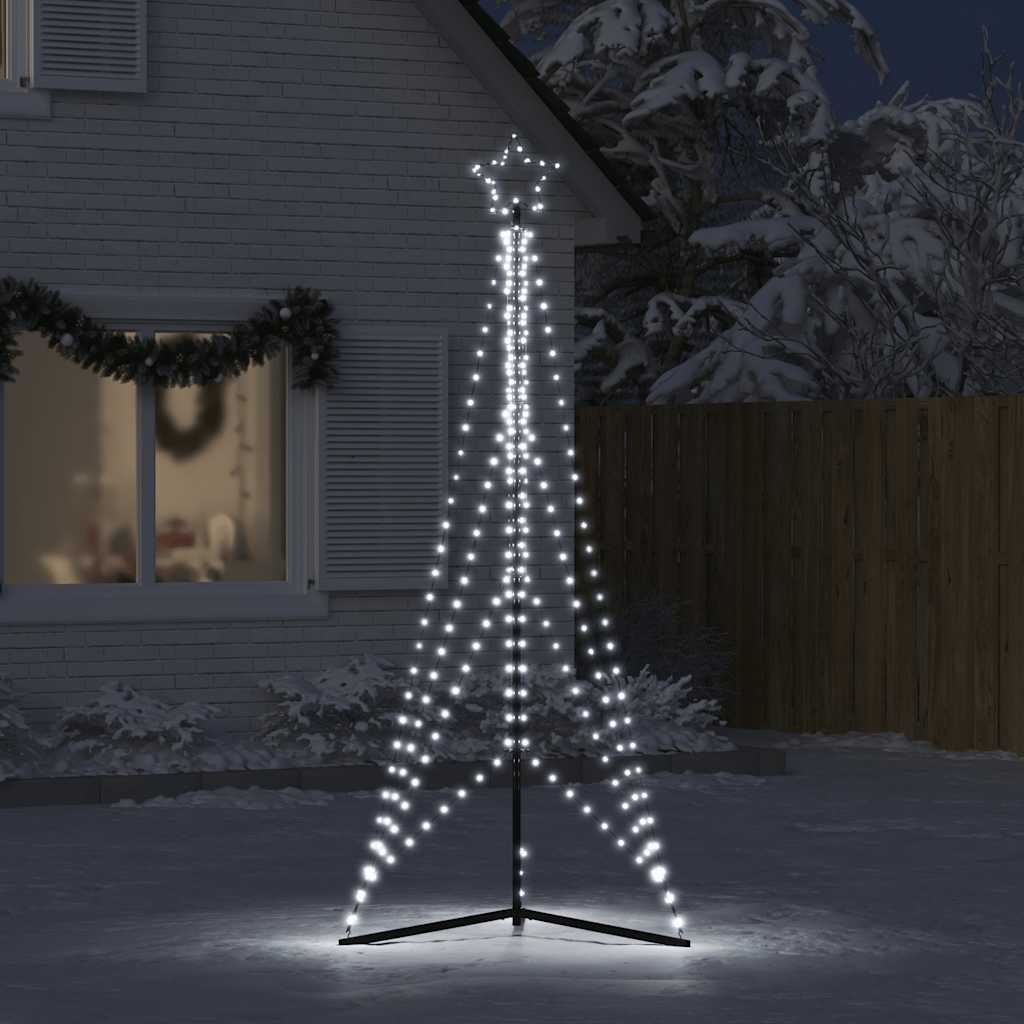 Kerstboomverlichting 483 koudwitte LED's 240 cm