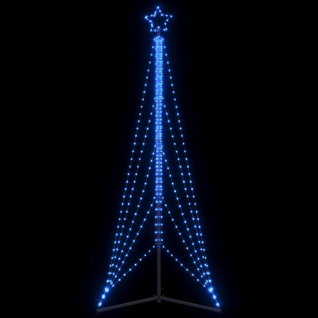 Kerstboomverlichting 525 blauwe LED's 300 cm