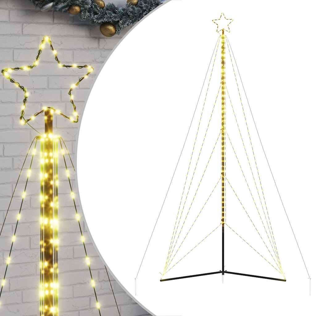 Kerstboomverlichting 615 warmwitte LED's 400 cm