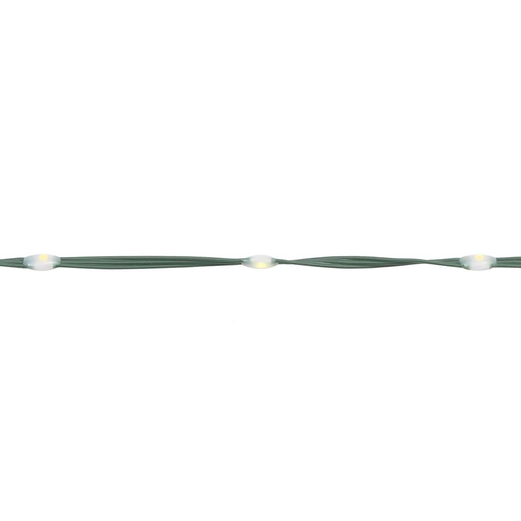 Kerstboomverlichting 615 koudwitte LED's 400 cm