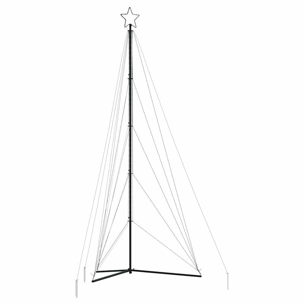 Kerstboomverlichting 615 kleurrijke LED's 400 cm