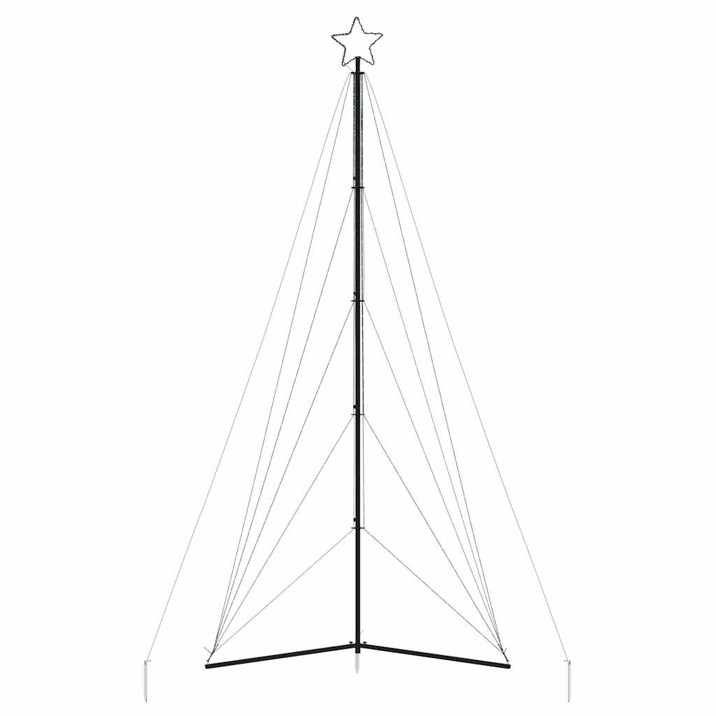 Kerstboomverlichting 615 kleurrijke LED's 400 cm