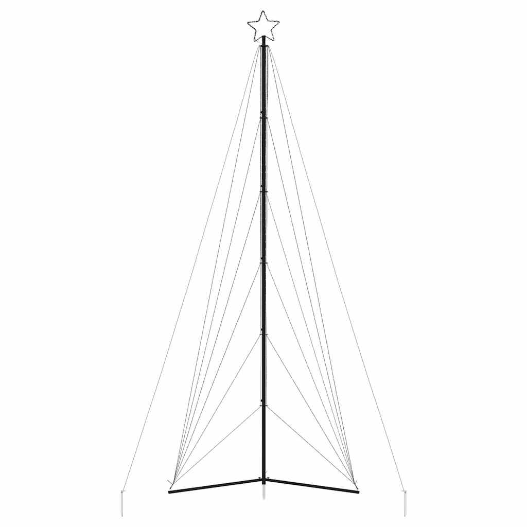 Kerstboomverlichting 861 koudwitte LED's 480 cm