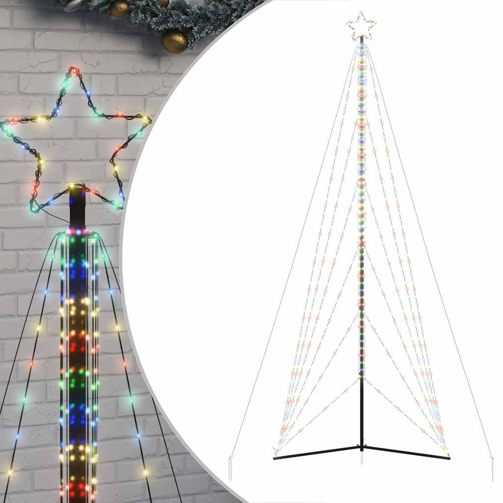 Kerstboomverlichting 861 kleurrijke LED's 480 cm