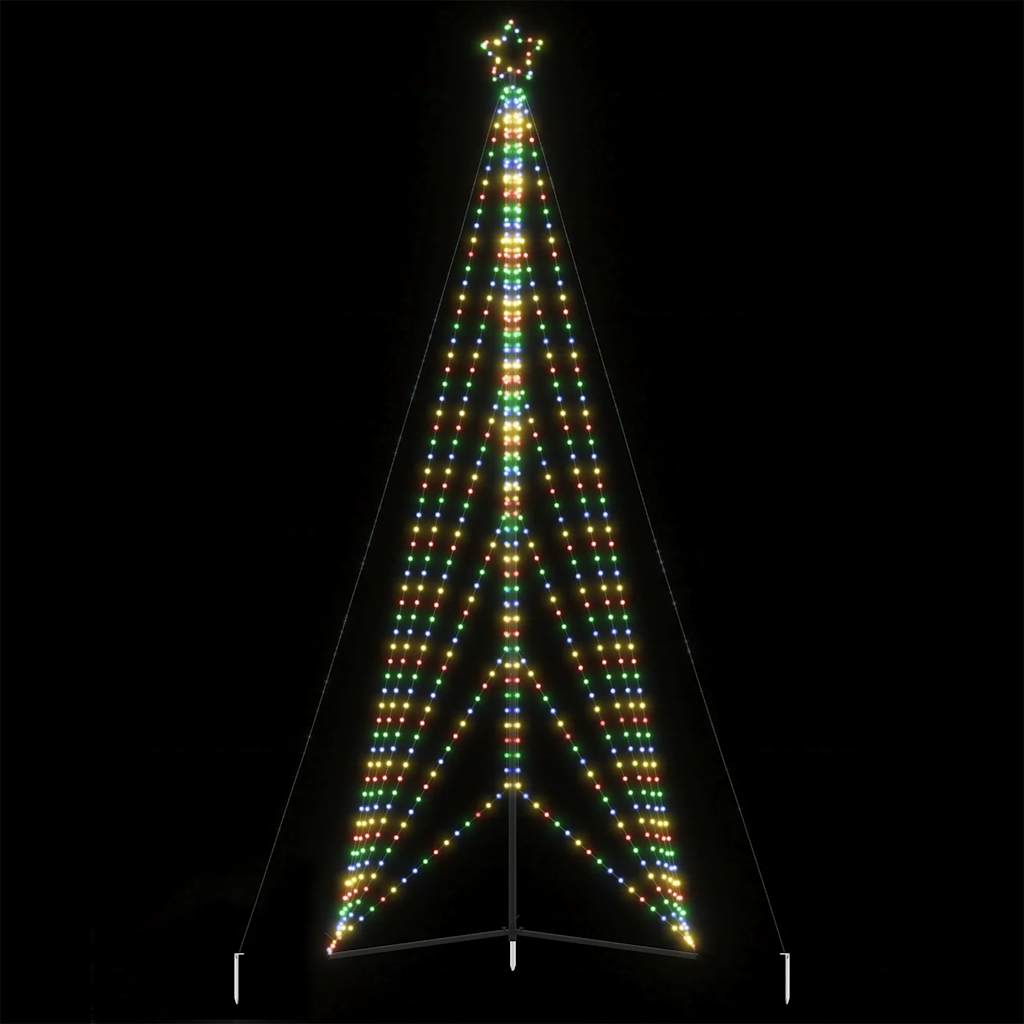 Kerstboomverlichting 861 kleurrijke LED's 480 cm