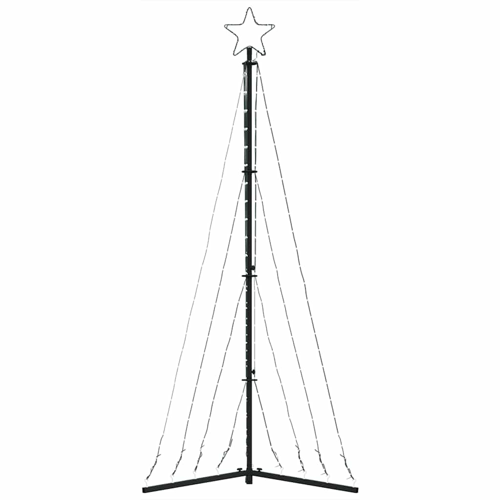 Kerstboomverlichting 339 koudwitte LED's 180 cm