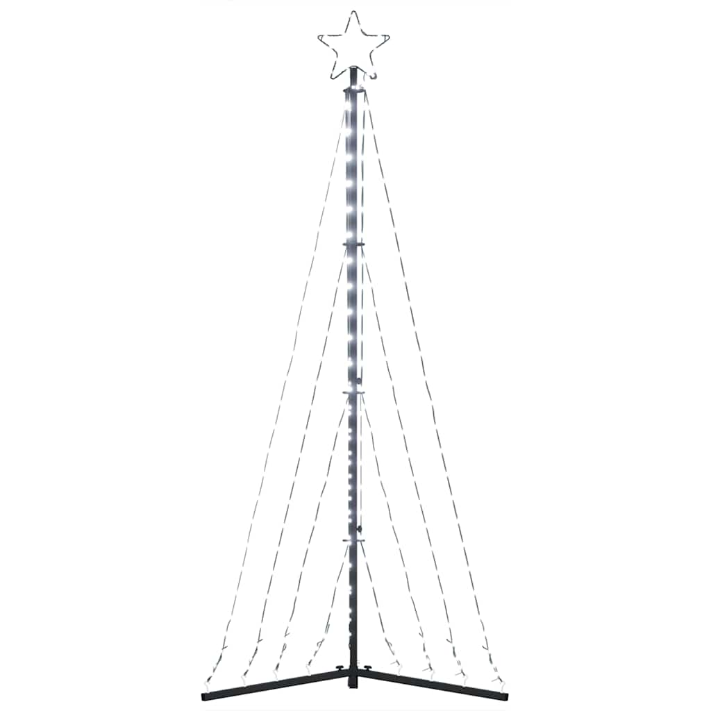 Kerstboomverlichting 339 koudwitte LED's 180 cm