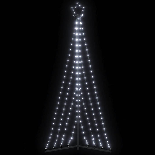 Kerstboomverlichting 339 koudwitte LED's 180 cm