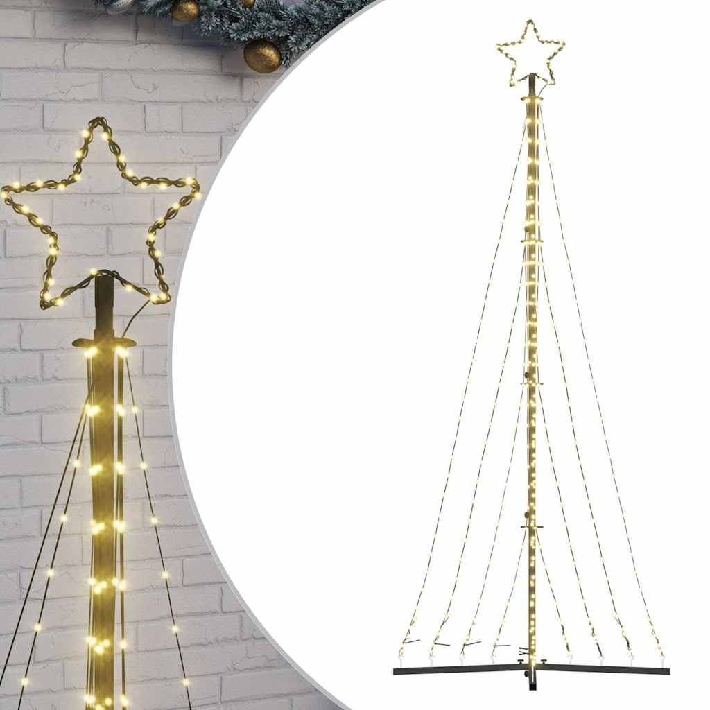 Kerstboomverlichting 447 warmwitte LED's 250 cm