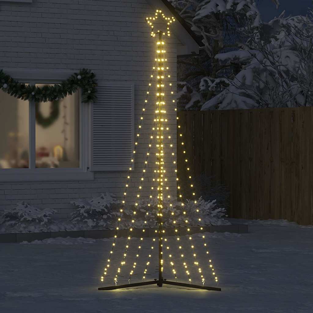 Kerstboomverlichting 447 warmwitte LED's 250 cm