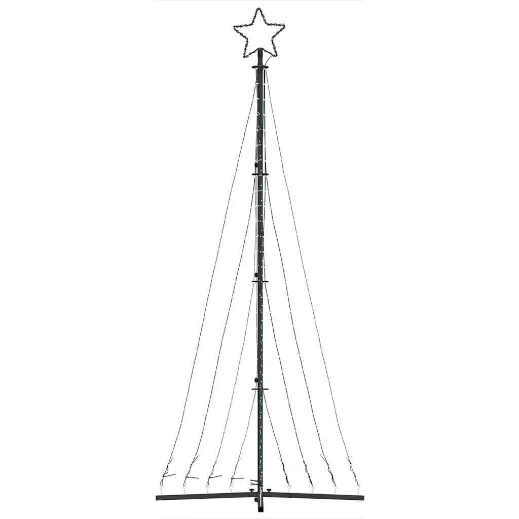 Kerstboomverlichting 447 blauwe LED's 250 cm