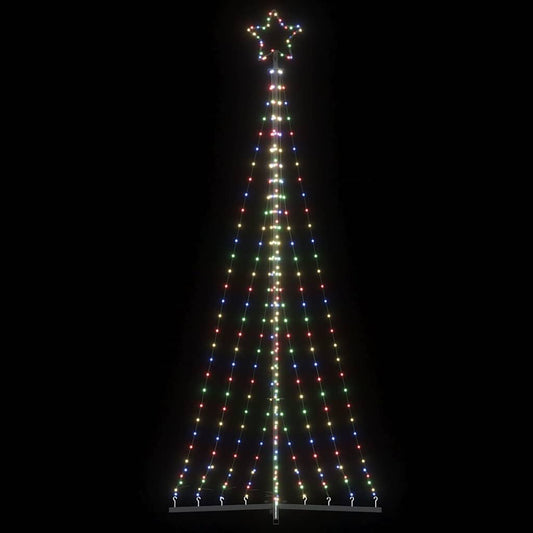 Kerstboomverlichting 447 kleurrijke LED's 250 cm