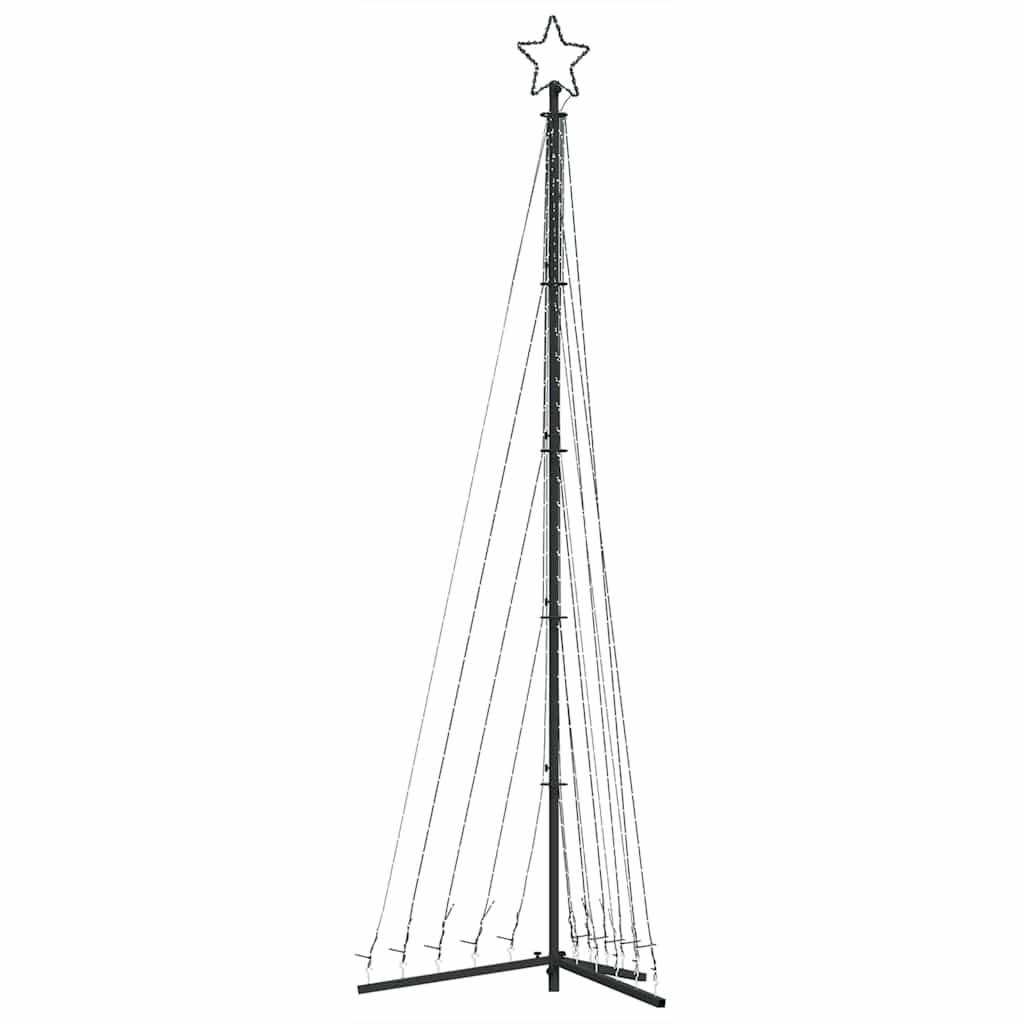 Kerstboomverlichting 495 koudwitte LED's 300 cm