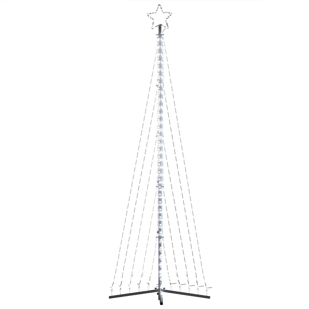 Kerstboomverlichting 495 koudwitte LED's 300 cm