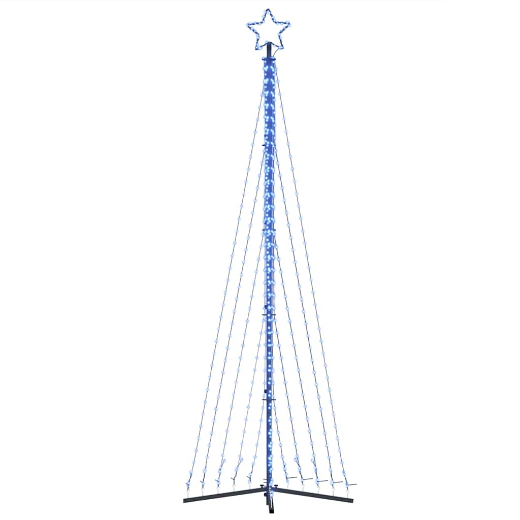 Kerstboomverlichting 495 blauwe LED's 300 cm