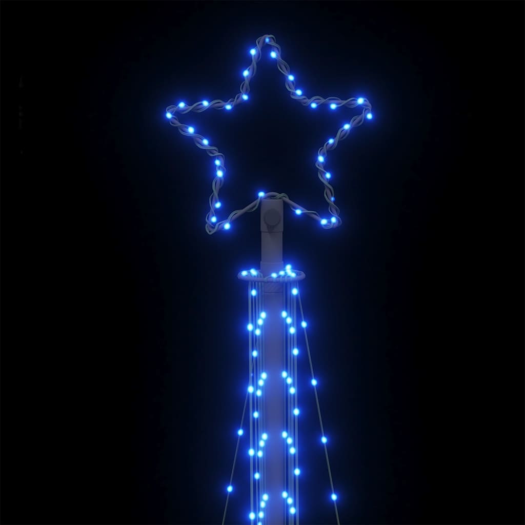 Kerstboomverlichting 495 blauwe LED's 300 cm