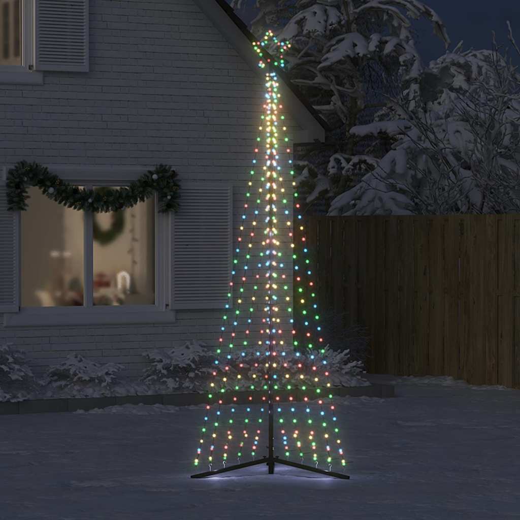 Kerstboomverlichting 495 kleurrijke LED's 300 cm