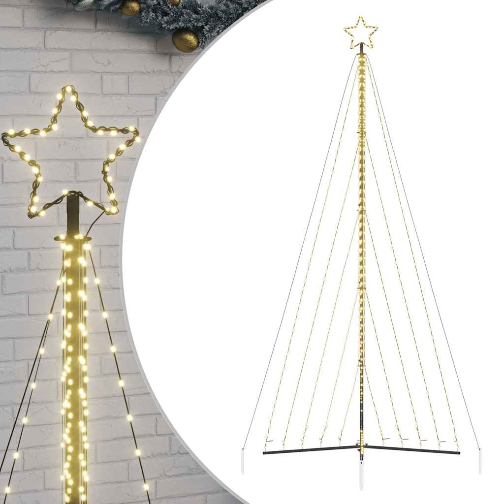 Kerstboomverlichting 570 warmwitte LED's 400 cm