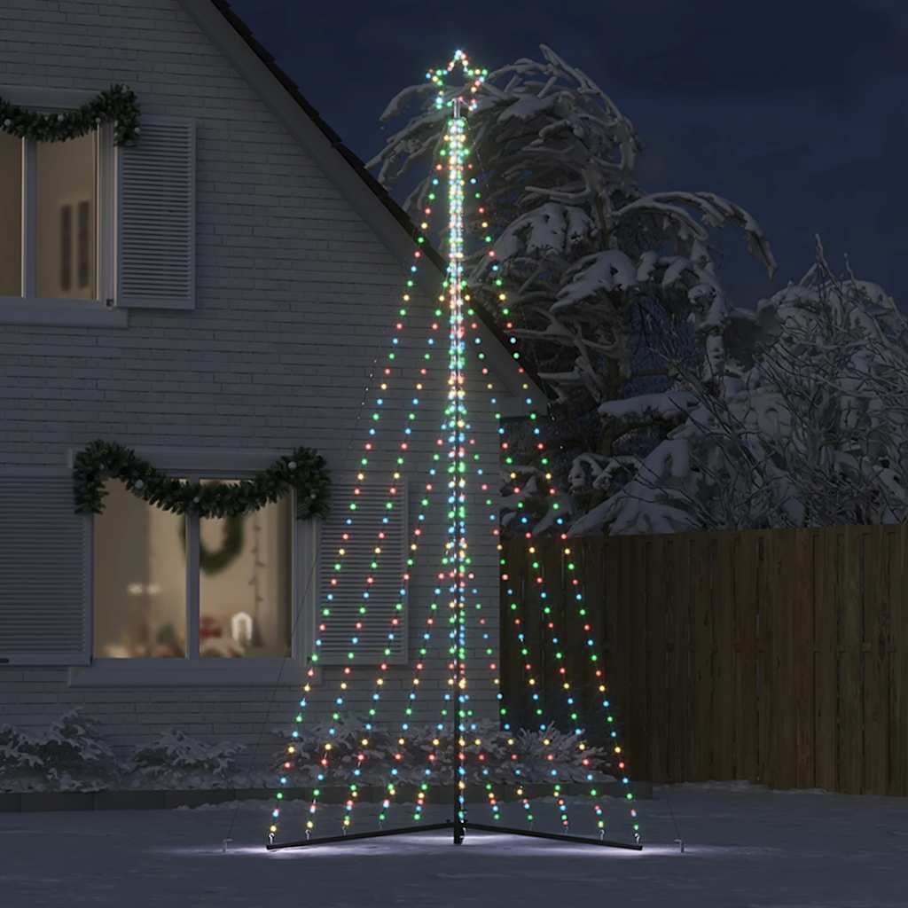 Kerstboomverlichting 570 kleurrijke LED's 400 cm