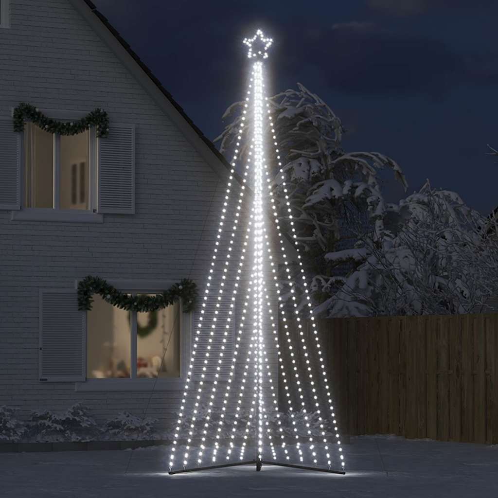 Kerstboomverlichting 789 koudwitte LED's 480 cm