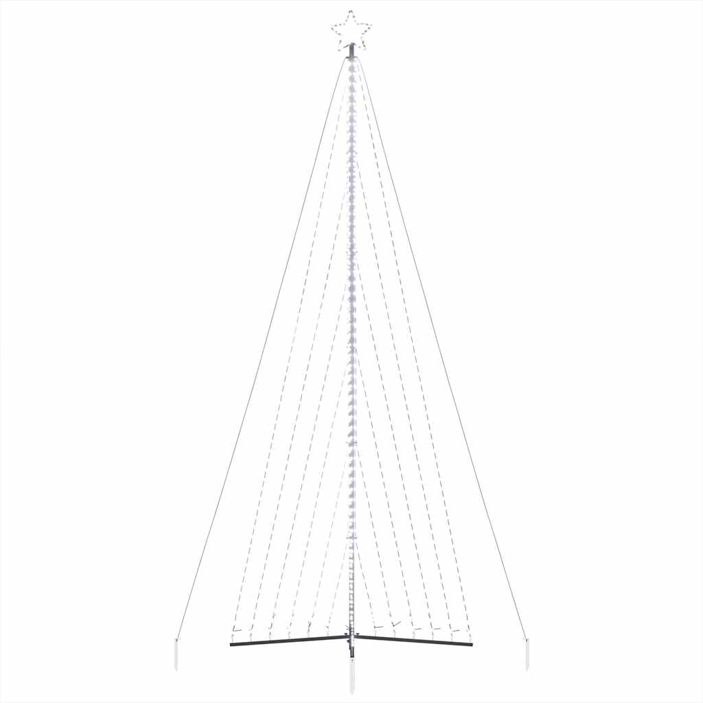 Kerstboomverlichting 789 koudwitte LED's 480 cm